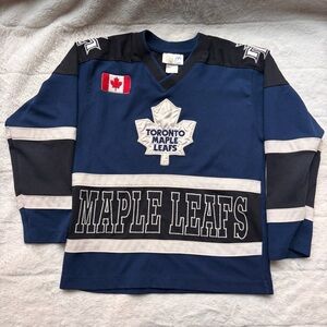 VINTAGE Toronto Maple Leafs Hockey Jersey Youth SM / 8 90s